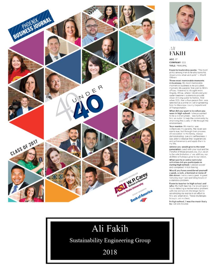 40 Under 40 – Phoenix Business Journal